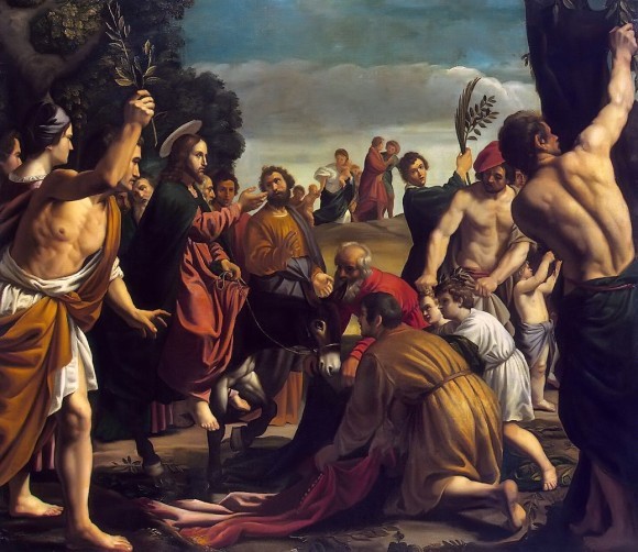 «Вход Господень в Иерусалим». Педро Орретнте. 1620